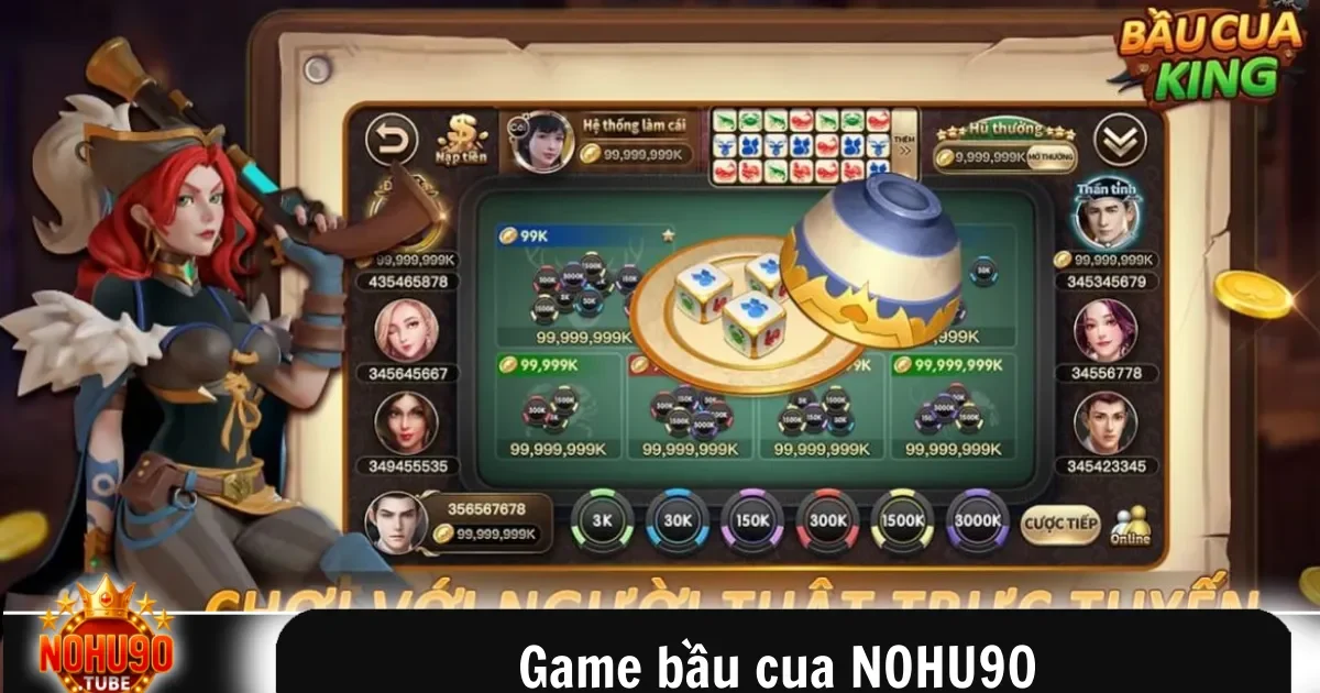Game Bầu Cua Nohu90 Đổi Thưởng Hấp Dẫn Vui Chơi Hứng Khởi 3 Giao diện game bầu cua NOHU90 khá thân thiện, trực quan và dễ sử dụng.